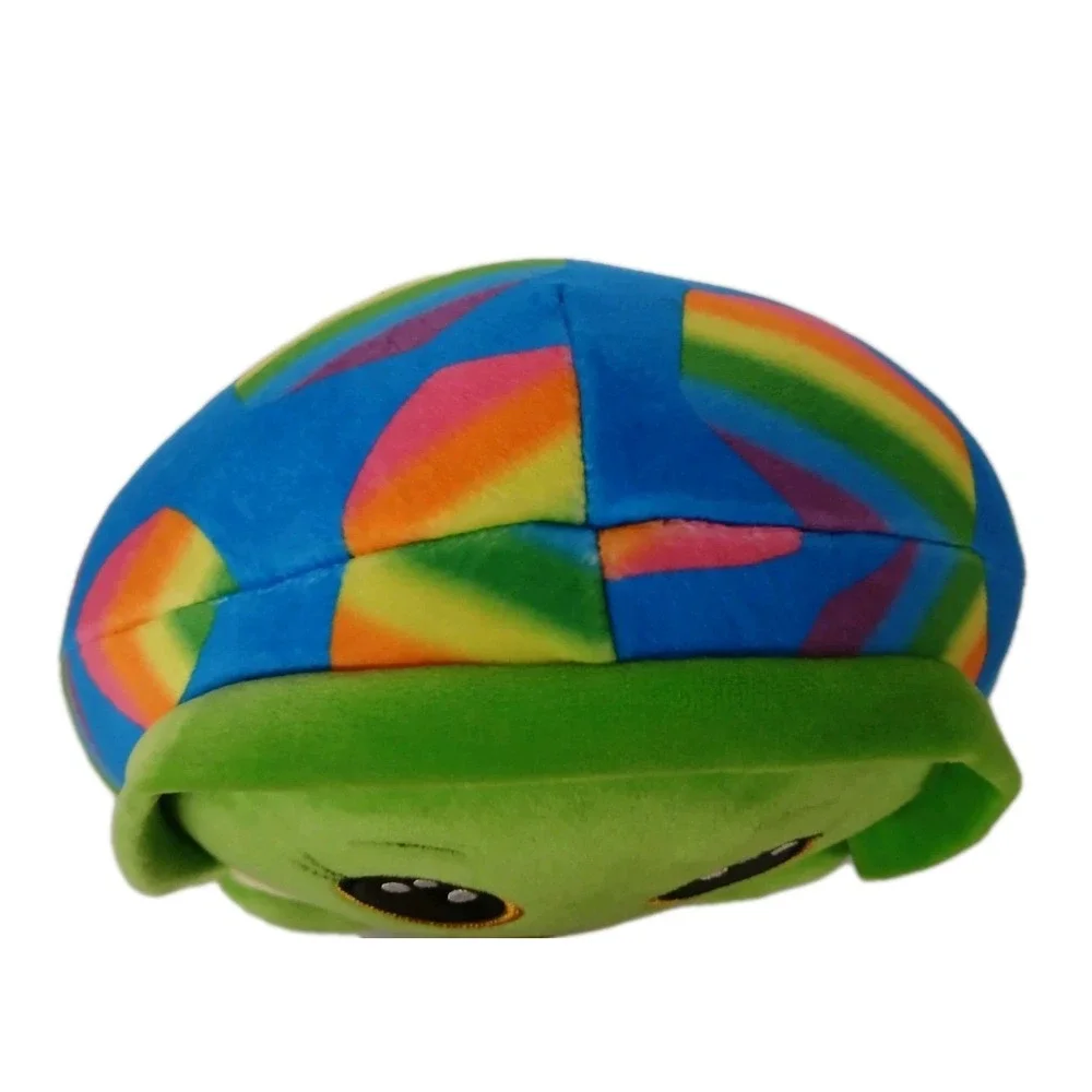 TY Beanie Squishies Plush‎ - SHRUGS Multicolored Turtle (10 inch) #Toy32